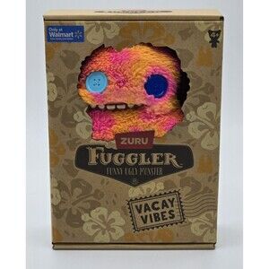 Zuru Fuggler Vacay Vibes Sir Plodge A Lot 9" Funny Ugly Monster Plush Toy